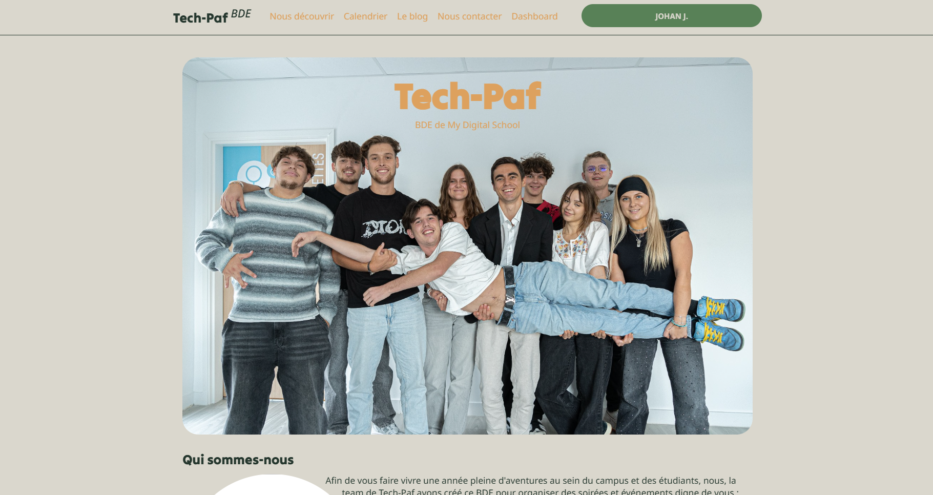 Preview cover of Site Web Tech-Paf